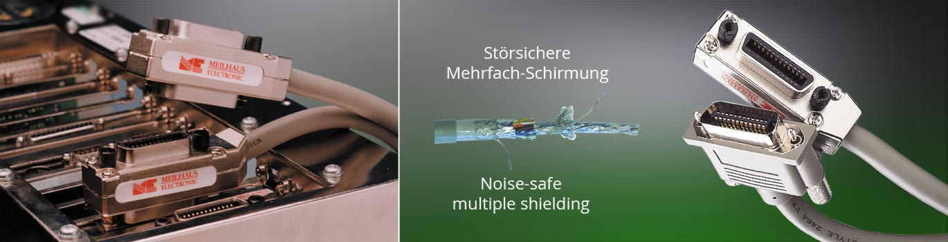GPIB high quality cable von Meilhaus Electronic, multiple shielding