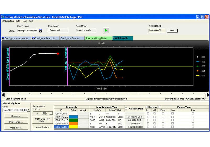 Keysight 34830A BenchLink Pro