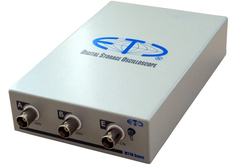 ETC M774 isolated USB oscilloscope
