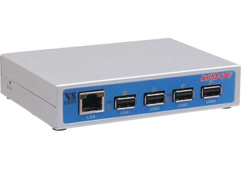 NetUSB-400i - ethernet to 4x USB