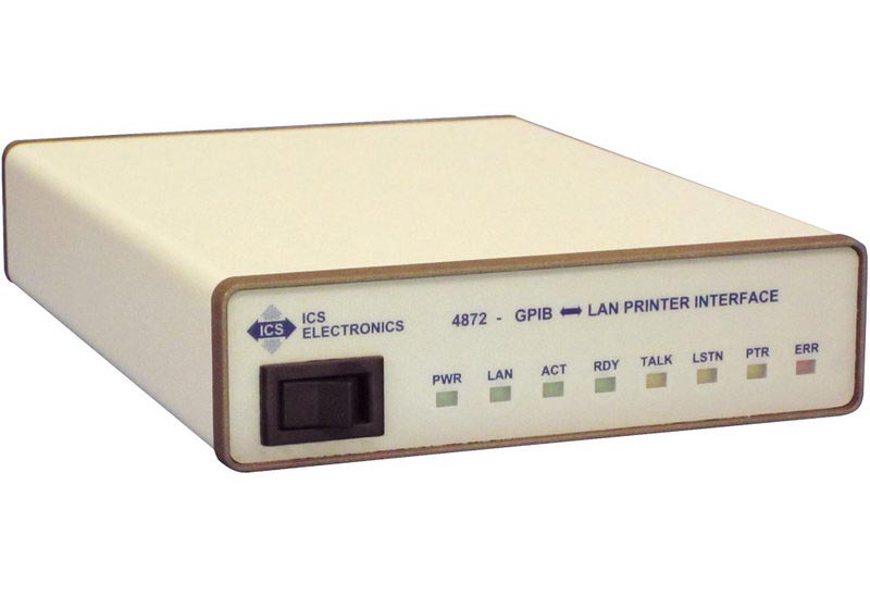 ICS Model 4872 - GPIB Interface Ethernet/LAN for Printers