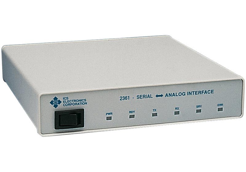 ICS Modell 2361-24 Seriell Analog-I/O