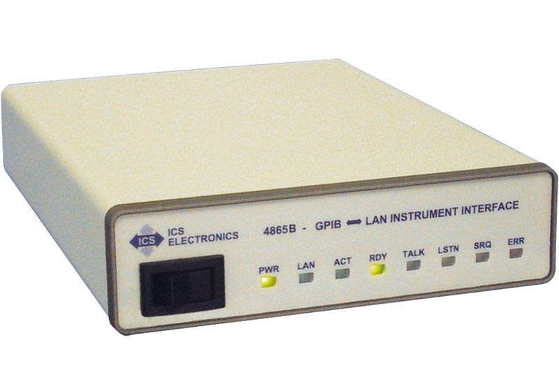 ICS Model 4865B - GPIB Interface Ethernet/LAN for Instrument