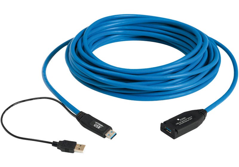 Icron Spectra 3001-15 - USB 3.0 Extender, 15 m integrated copper cable
