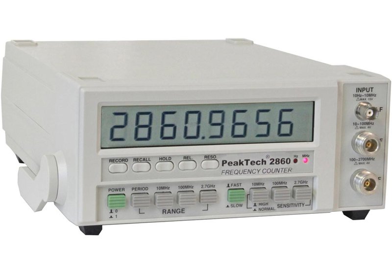 PeakTech P2860 universal frequency counter, 2.7GHz