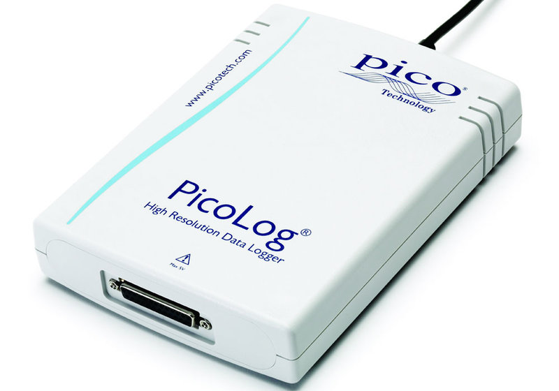 PicoLog ADC-20/24 precision USB datalogger, up to 16 channels, 24bit