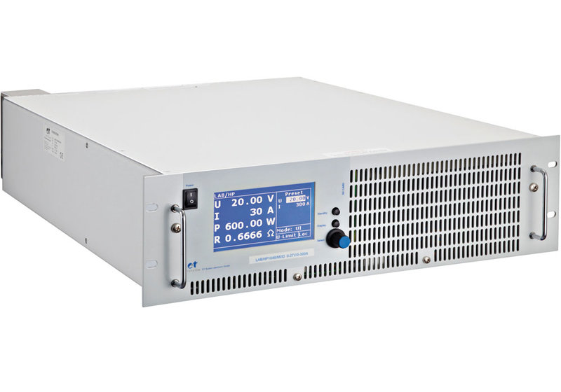 ET System LAB-HPL Serie DC-Quellen mit integrierter Last, spannungsgesteuert für 2-Quadranten-Betrieb