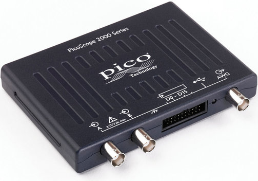 PicoScope 2000 Serie - USB PC-Mixed-Signal-Oszilloskop, 2-Kanal, bis 100 MHz
