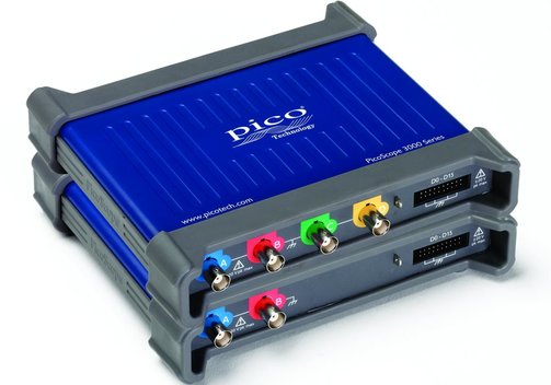 PicoScope 3000 Serie - USB PC-Mixed-Signal-Oszilloskope, 2/4-Kanal, bis 200 MHz