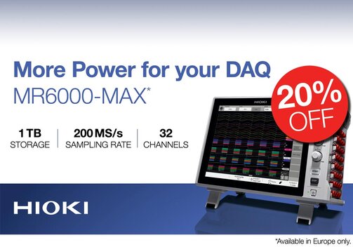 HIOKI Promotion MR6000-MAX Paket