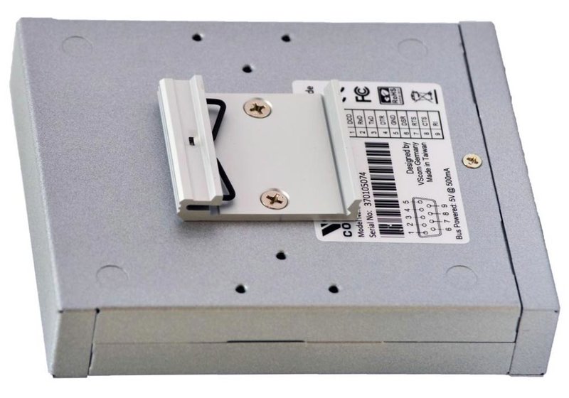 DK-ECO-34 DIN-Schienen-Montage-Kit für USB-COM Eco