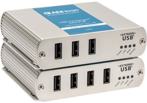 Icron Ranger 2304PoE 4-Port USB 2.0 Power-over-Ethernet LAN-Extender-System