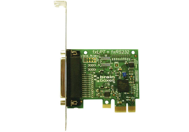 Brainboxes PX Series LPT and Serial Interface Boards for PCI-Express