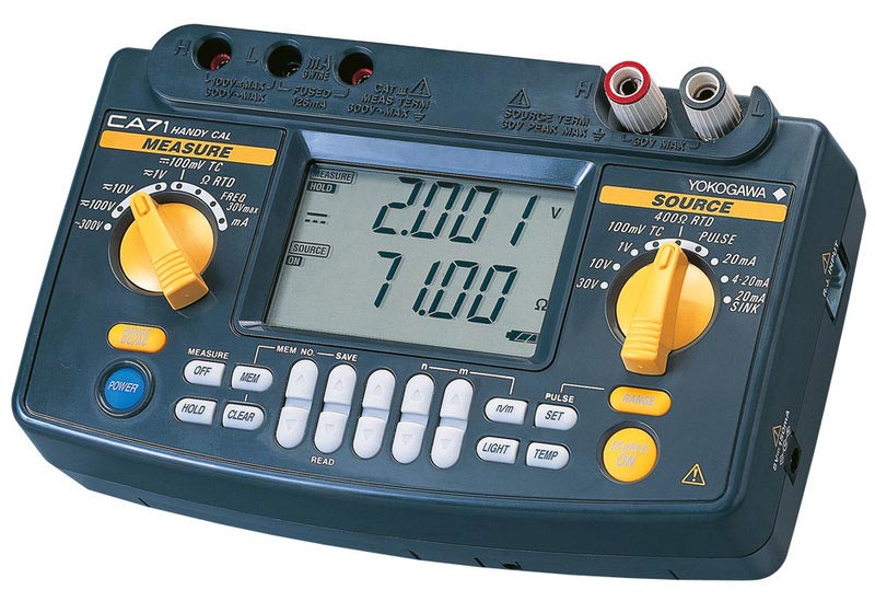 Yokogawa CA51 und CA71 Handheld-Kalibratoren