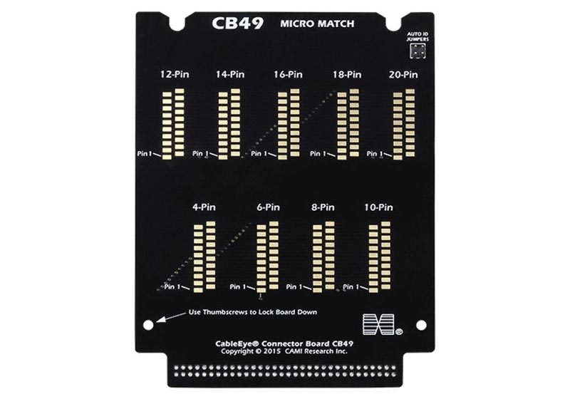 cami-779 Connector-Board CB49 Micro-MaTch