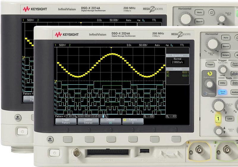 DSOX2BW24 - Bandbreiten-Upgrade, 100-zu-200 MHz, 4-Kanal DSOX2000A