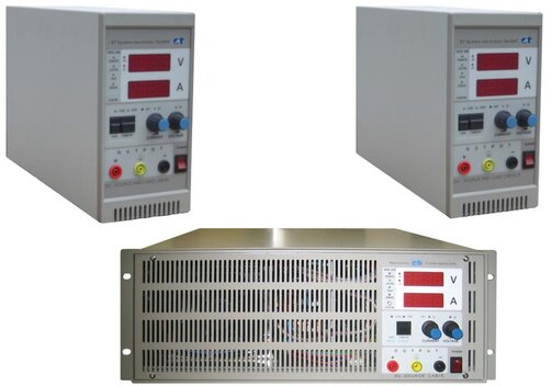 ET SYSTEM LAB/S series linear regulated DC sources