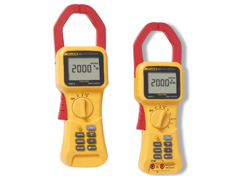 Fluke-353, Fluke-355 Echteffektiv-Strommesszangen für 2000 A