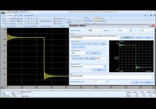 Keysight 33503B BenchLink Waveform Builder Pro Software