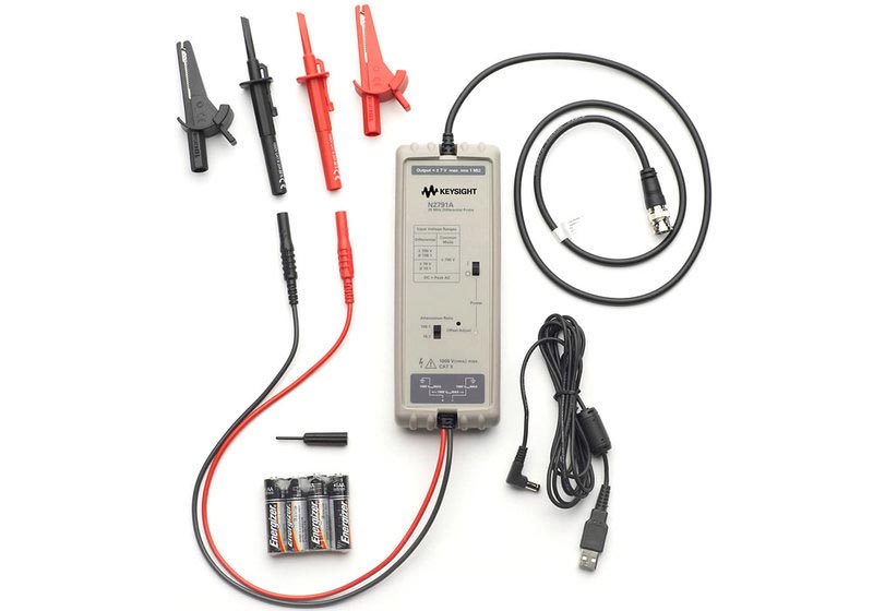 Keysight N2791A differenzieller Tastkopf, 25 MHz