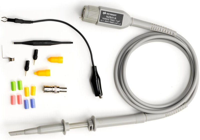 Keysight N2840A passiver Tastkopf, 10:1, DC...50 MHz, 1,2 m