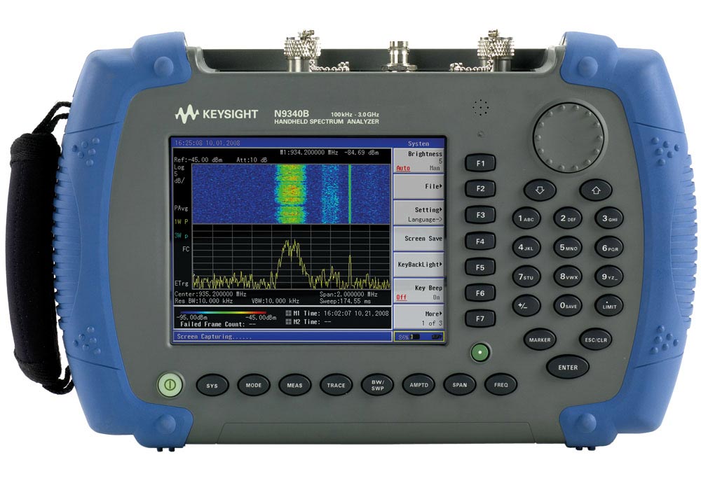 Keysight N9340B handheld spectrum analyzer