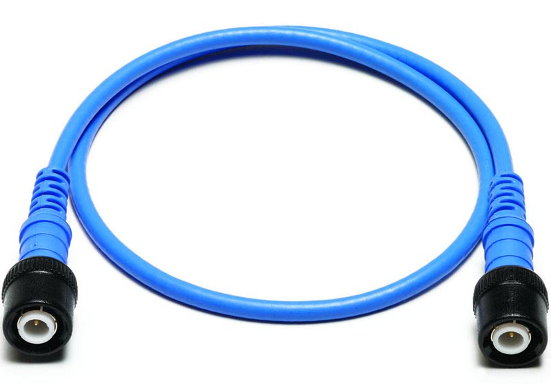 TA243 - BNC cable, 0.5 m, blue
