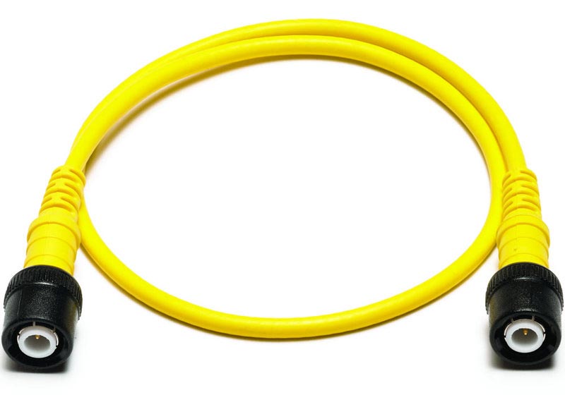 TA260 - BNC cable, 0.5 m, yellow