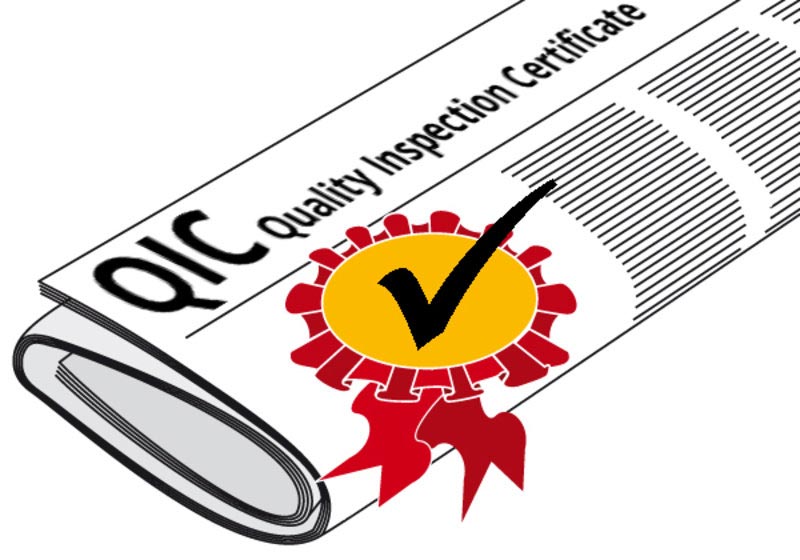 Yokogawa QIC quality inspection certificate