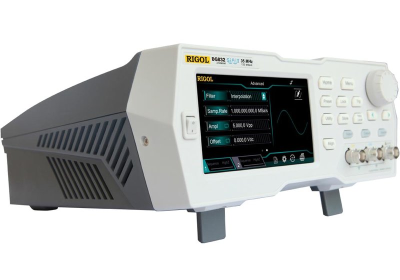 Rigol DG800 ARB-Signal-Generatoren bis 35 MHz, Touch-Screen, SiFi II