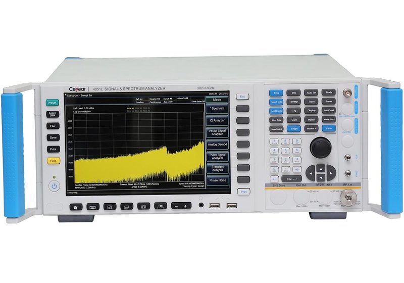 Ceyear 4051 series spectrum analyzers up to 67 GHz and economy models