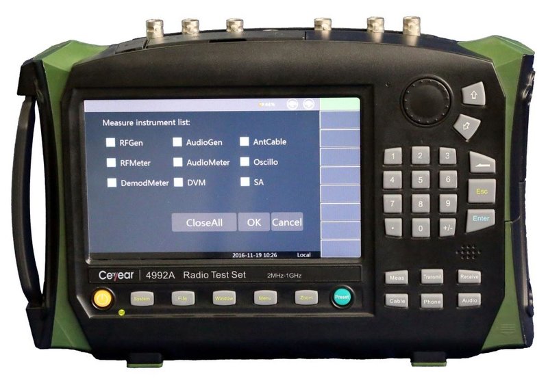 Ceyear 4992A Handheld Radio Test Set up to 2.7 GHz