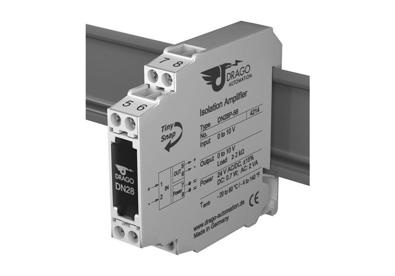 Drago DN28 Serie 3-Wege-Trennverstärker/Isolator mit festen Bereichen