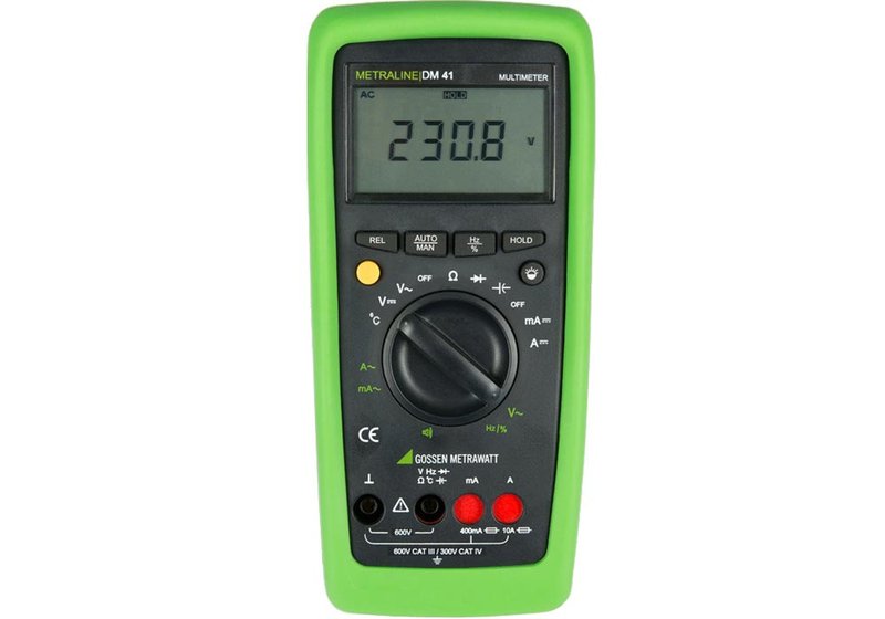 Gossen Matrawatt METRALINE DM41 Handheld-Digital-Multimeter mit Temperatur-Messung