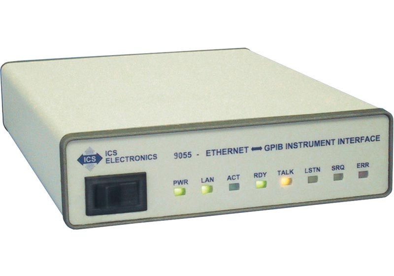 ICS Modell 9055 - GPIB-Interface Ethernet/LAN für Messgerät