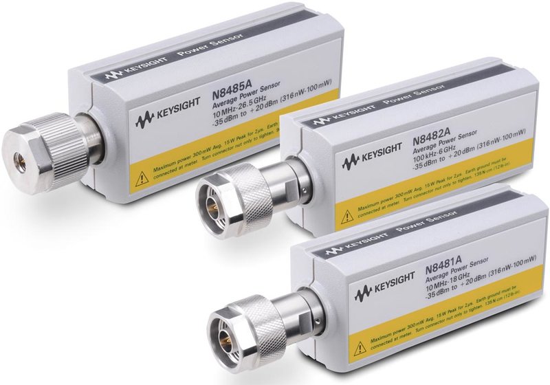 Keysight N192xA and N848xA series RF power sensors with EEPROM