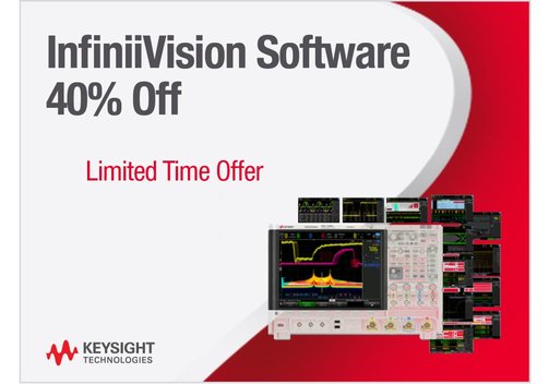 Keysight InfiniiVision software promotion 9.019