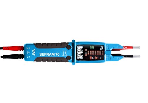 Sefram 70 NVD Zangenmessgerät und Multimeter