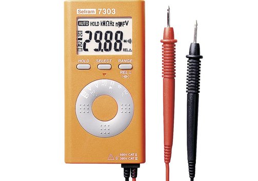 Sefram 7303 Digital-Multimeter im Taschenformat