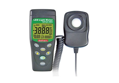 Sefram 9855 digital Lux meter for LED lamps