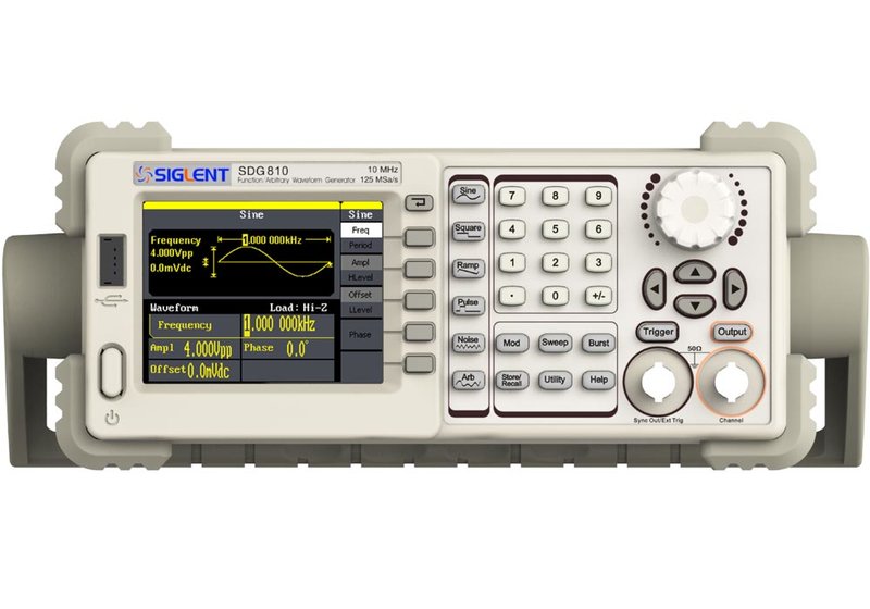 Siglent SDG800 function/arbitrary waveform generators up to 30MHz