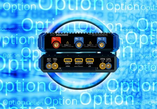 Optionen für Aaronia SPECTRAN-Serie Echtzeit-Spektrum-Analysatoren