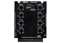 Connector Board CB18 8x RJ45