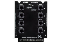 Connector-Board CB18 8-fach RJ45