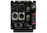 Connector Board CB19 Audio Cable XLR, Cinch, Phone jack, MIDI