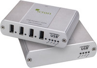 Icron Ranger 2224 - USB 2.0 Extender, 500 m Multimode Optical Fiber, 4-Port Hub