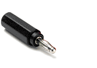 TA016 - 4 mm adaptor, black