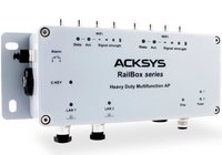 ACKSYS RailBox v2 series rugged Wi-Fi access point, client, and repeater