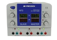 B+K Precision BK1672 and BK1673 Quad Display Triple Output DC Power Supplies