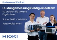 HIOKI Webinar Leistungsmessung beherrschen